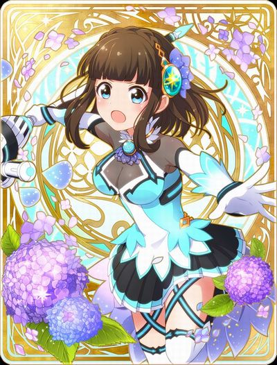 バトルガールハイスクール 星衣フローラ クリアファイルセット